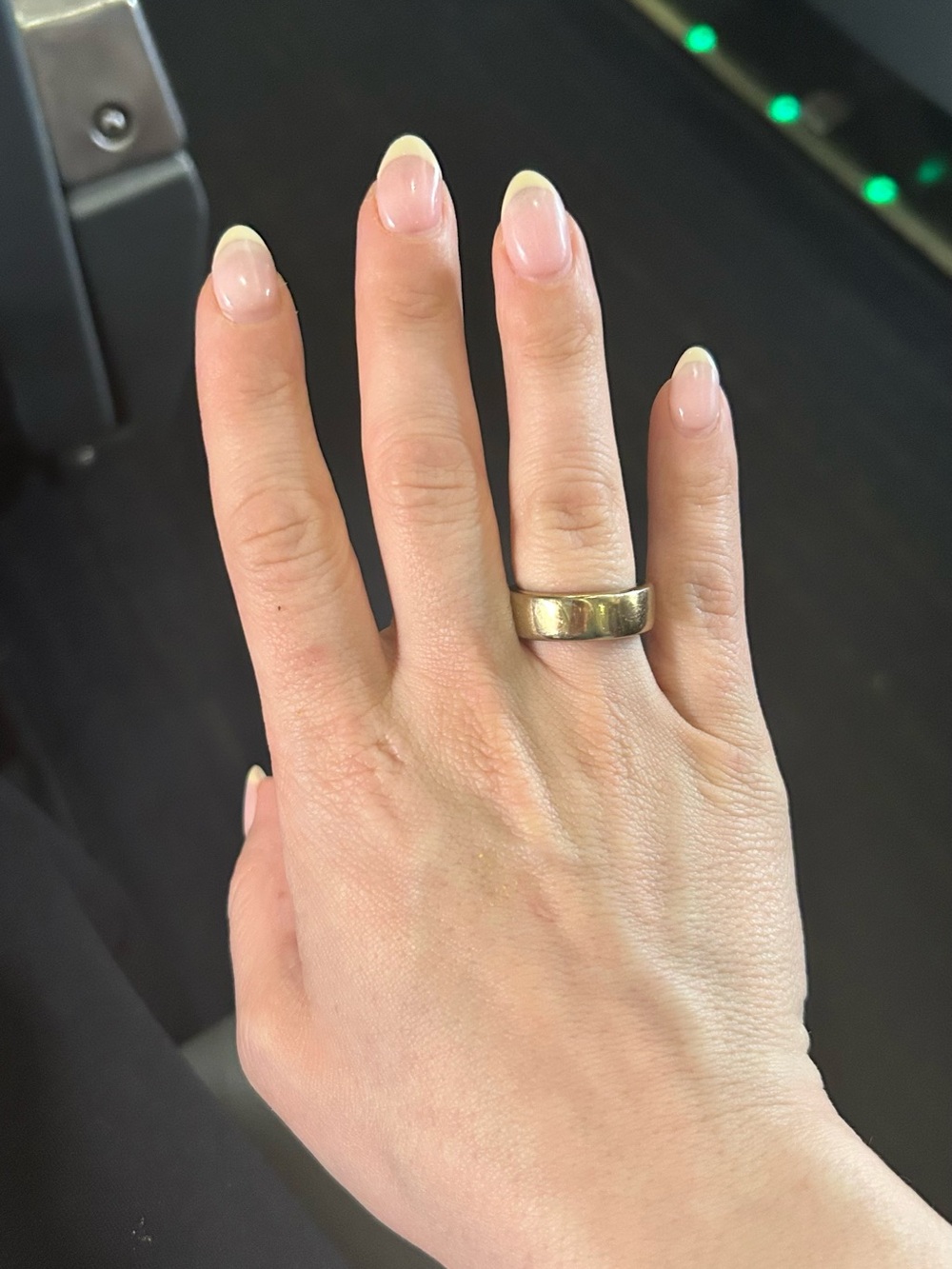 Oura Gold Tone Smart Ring